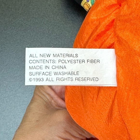 International Silver Co Nylon Pumpkin Jack O Lantern Witch Stuffed Toy Halloween - Picture 9 of 13